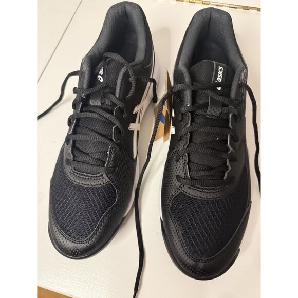 Asics Gel Gel-Dedicate 8 Pickleball Shoes Black Men's Size 10.5 NEW [jb] - Picture 8 of 16
